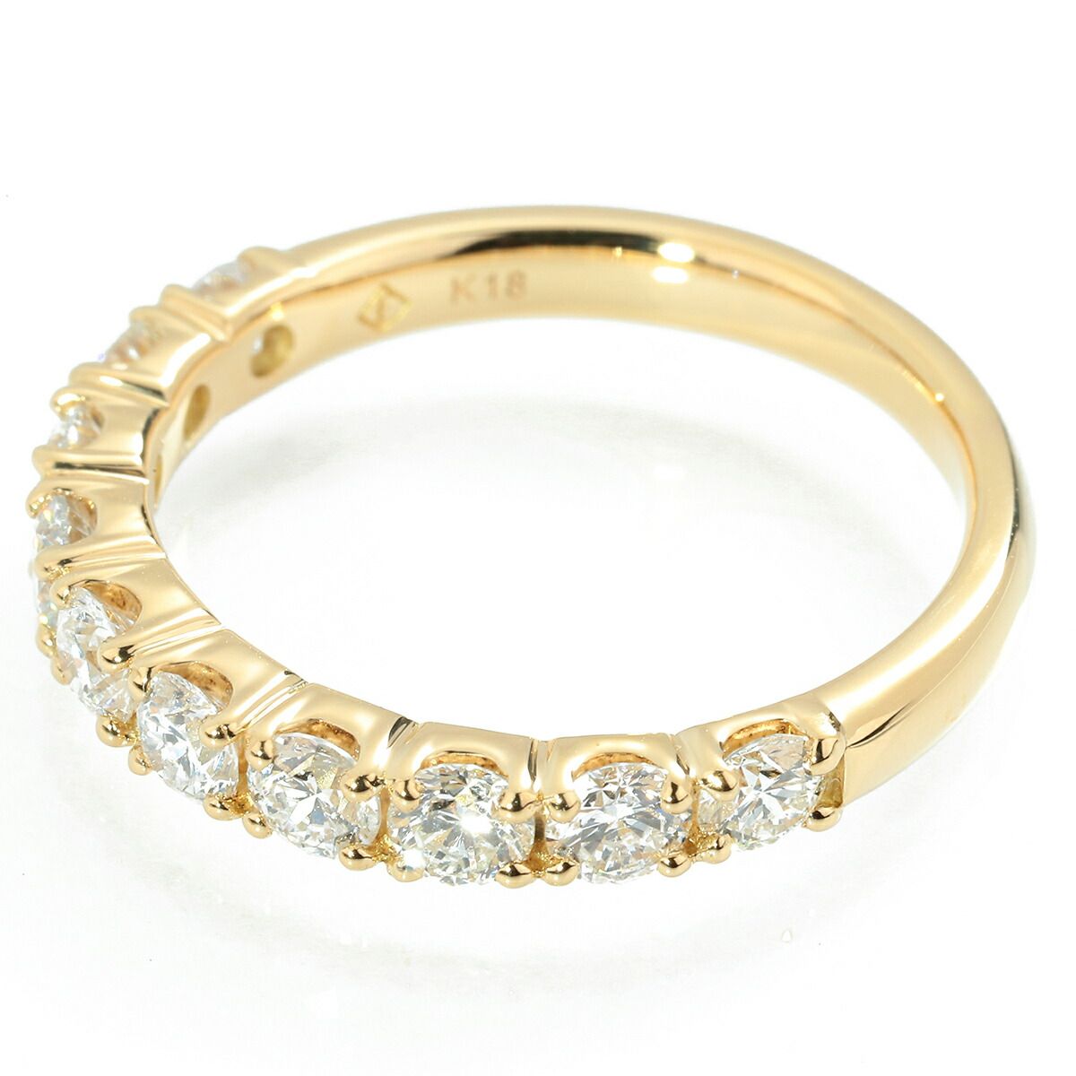 フェスタリア リング 指輪 ダイヤモンド 1.0ct K18 13号 festaria 中古 