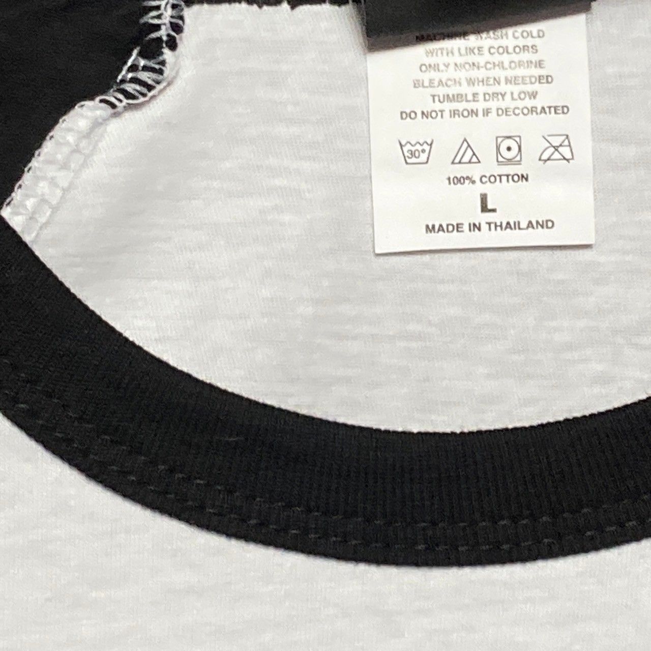 グリーンデイ GREENDAY 三輪車 猿 白 黒 ラグラン 長袖 Tシャツ