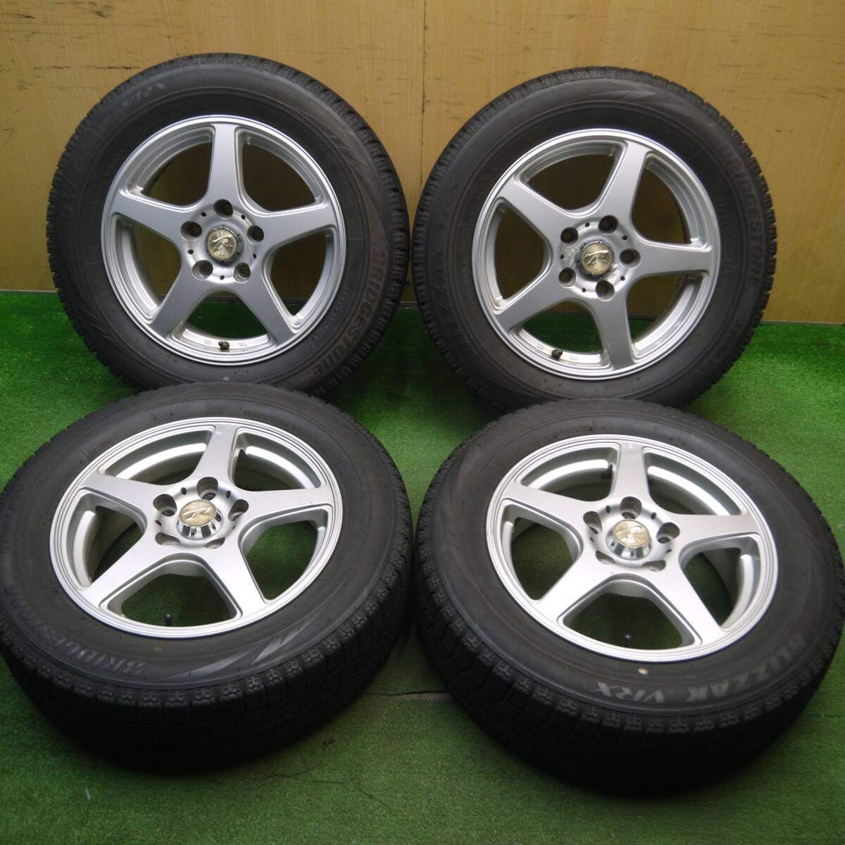 4本価格 スタッドレス 185|65R15 ブリヂストン ブリザック VRX Treffer トレファー 15インチ PCD114.3|5H 5022810Hス
