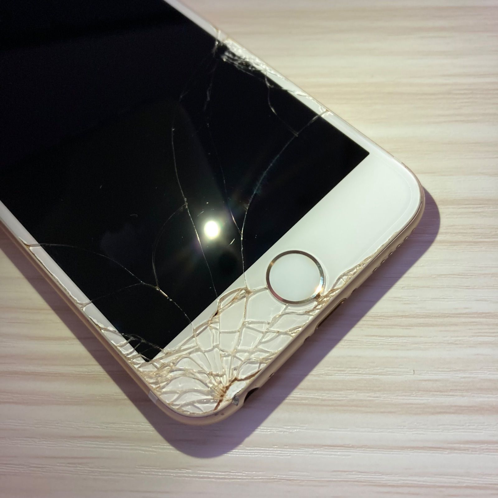 iPhone 6S 64GB GOLD SIMフリー バッテリー100% 090iPhone6s 64Gローズ