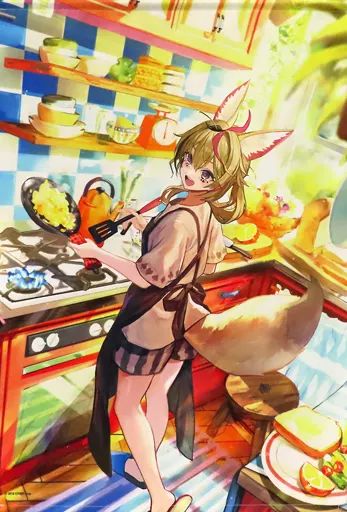ホロライブ 尾丸ポルカ 活動一周年記念 ポルカおるよ等身大タペストリー✨中古 2025年最新】尾丸ポルカ タペストリーの人気アイテム - メルカリ