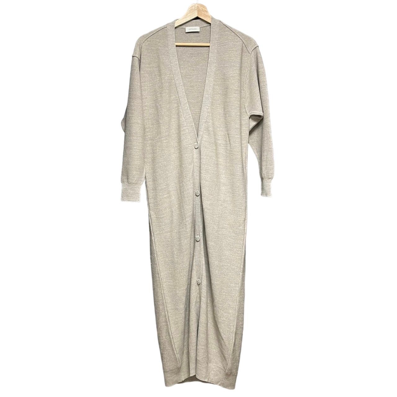 LEMAIRE ルメール 22SS LONG CARDIGAN ベルテッドロングニット 