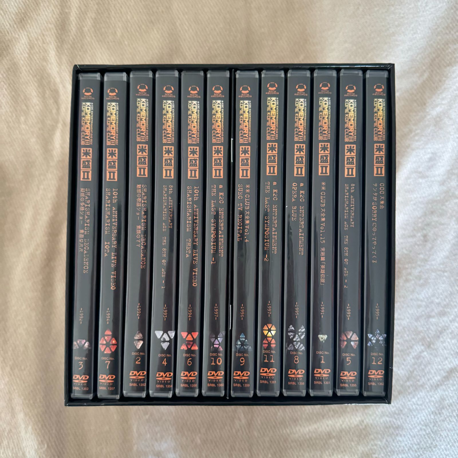 a K2C ENTERTAINMENT DVD-BOX 米盛Ⅰ(完全生産限定版) 米米CLUB