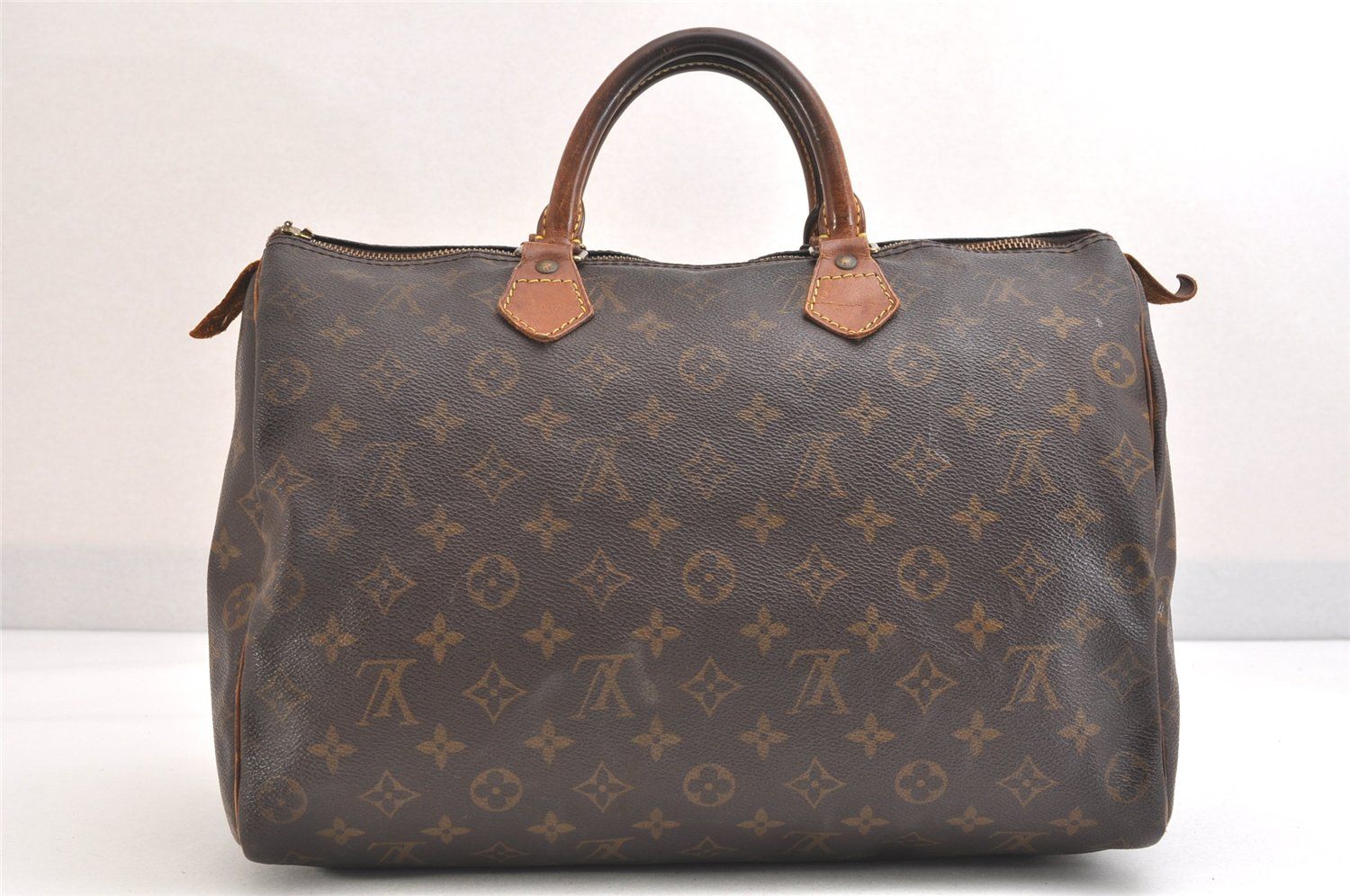 LOUIS VUITTON ルイヴィトン モノグラム スピーディ 35 ハンドボストンバッグ M41524 LV ジャンク 2432N