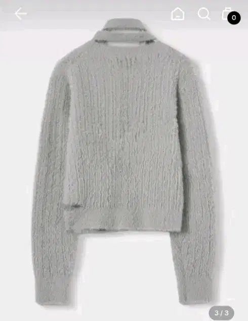  冬 セッター フェア スリット マフラー ニット 長袖 ニット セーター