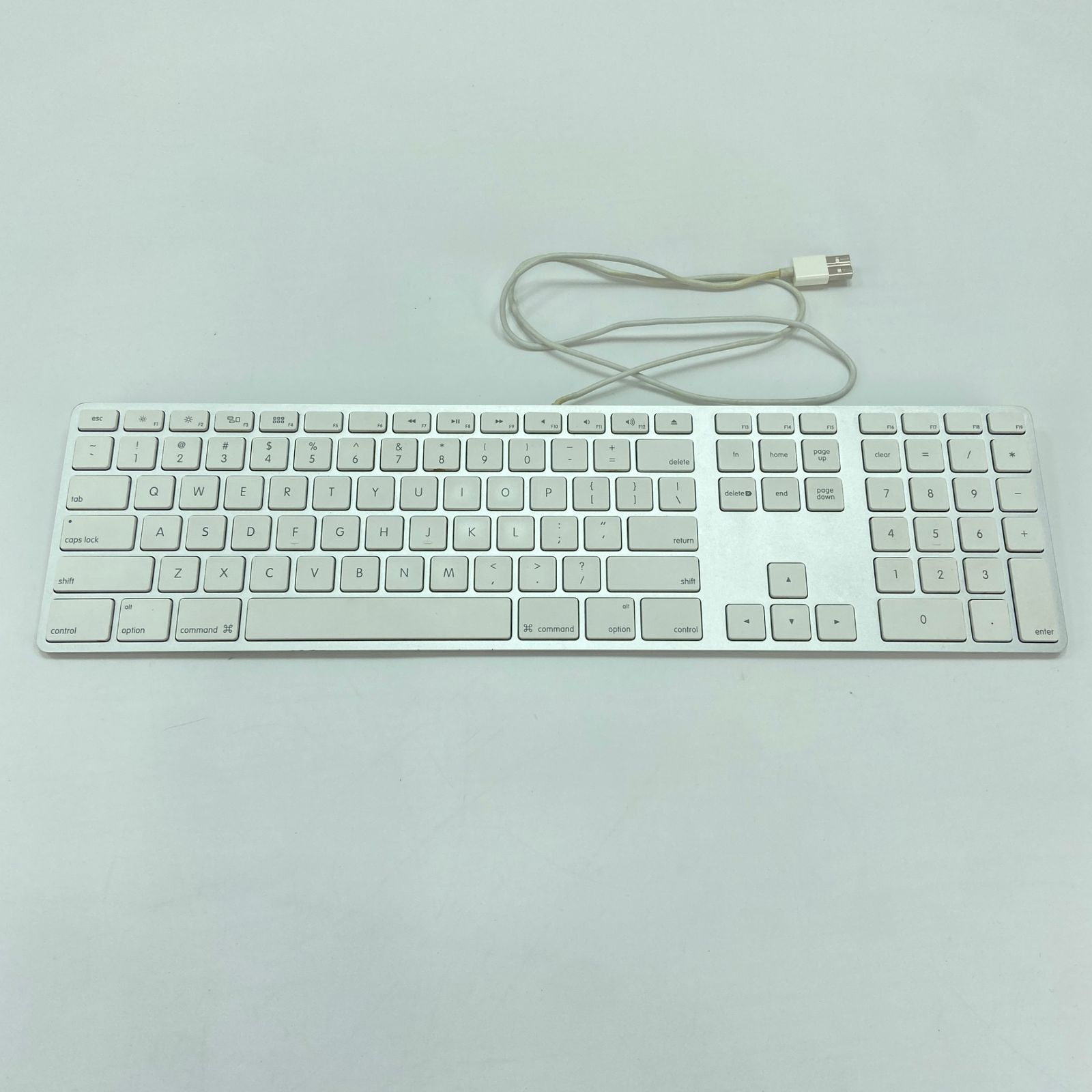 Apple keyboard A1243 有線 US配列 純正 アップル Genuine Apple USB Wired Keyboard A1243 with 10 Key for iMac
