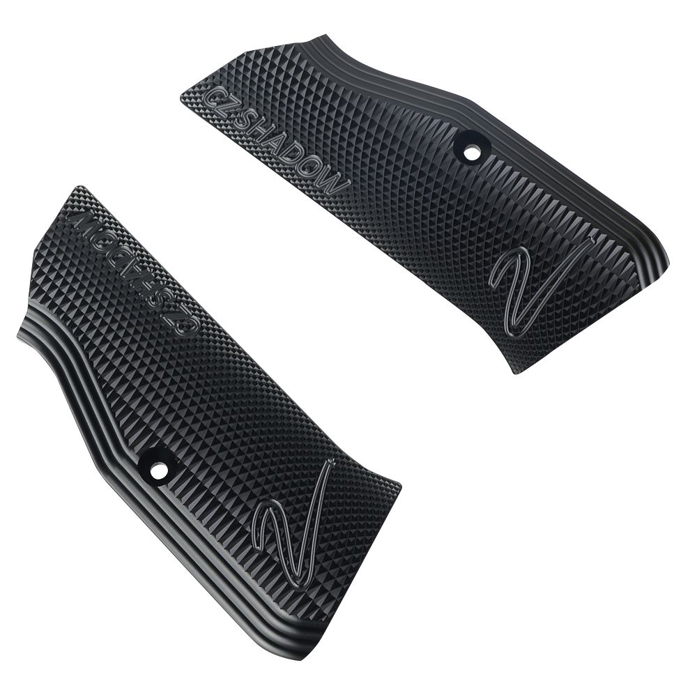 ［希少品］CL製　CZ SHADOW2　アルミ白グリップパネル Carbon8 希少品］CL製 CZ SHADOW2 アルミ白グリップパネル Carbon8