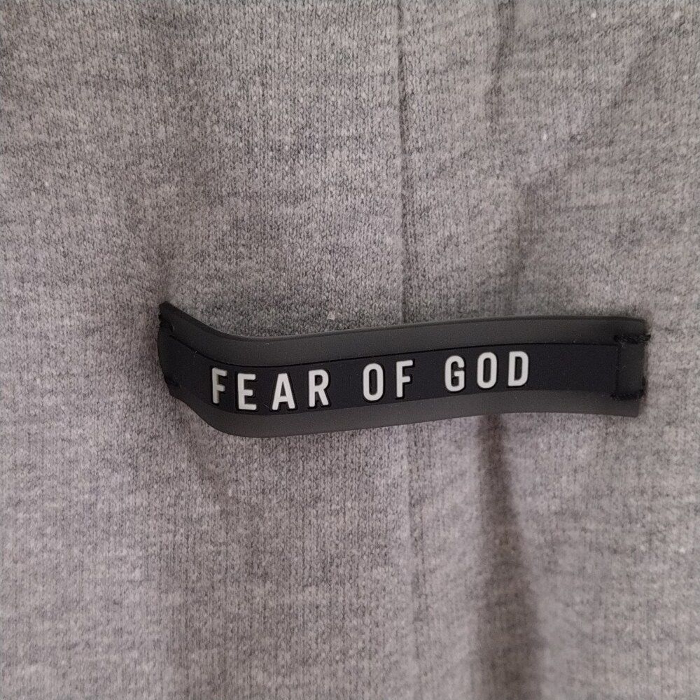 FEAR OF GOD フィアオブゴッド Sixth Collection Lounge Short 6th コレクション ドローコード スウェットショートパンツ グレー 6S19-3005