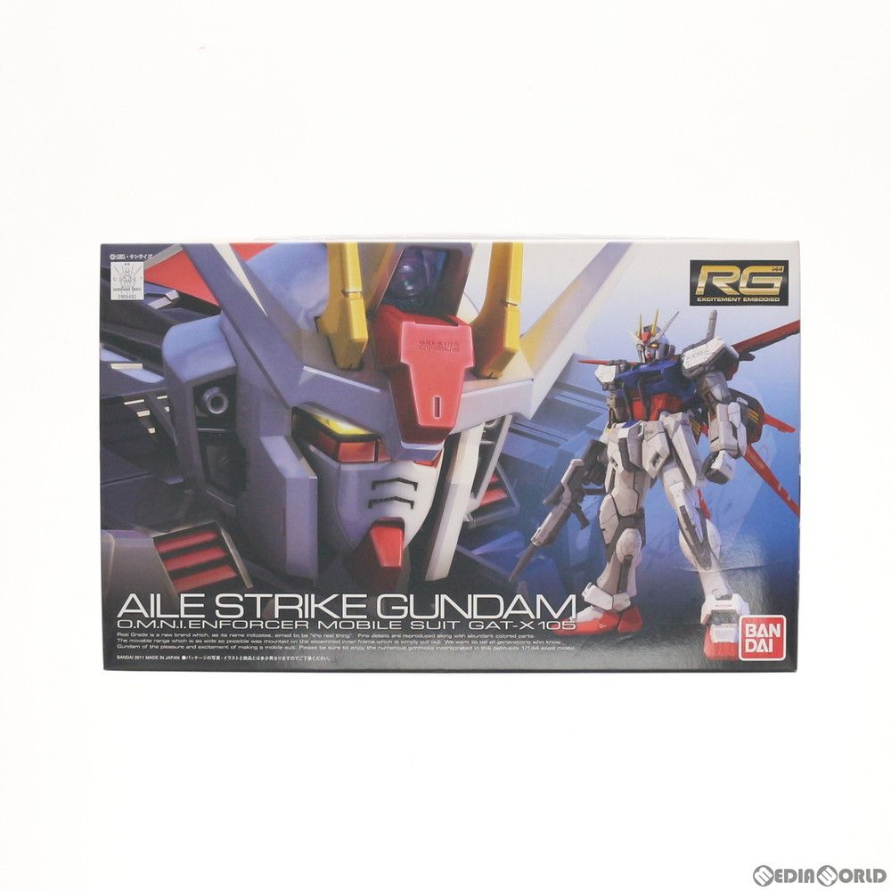 RG 1/144 GAT-X105 エールストライクガンダム 機動戦士ガンダムSEED(シード) プラモデル バンダイ