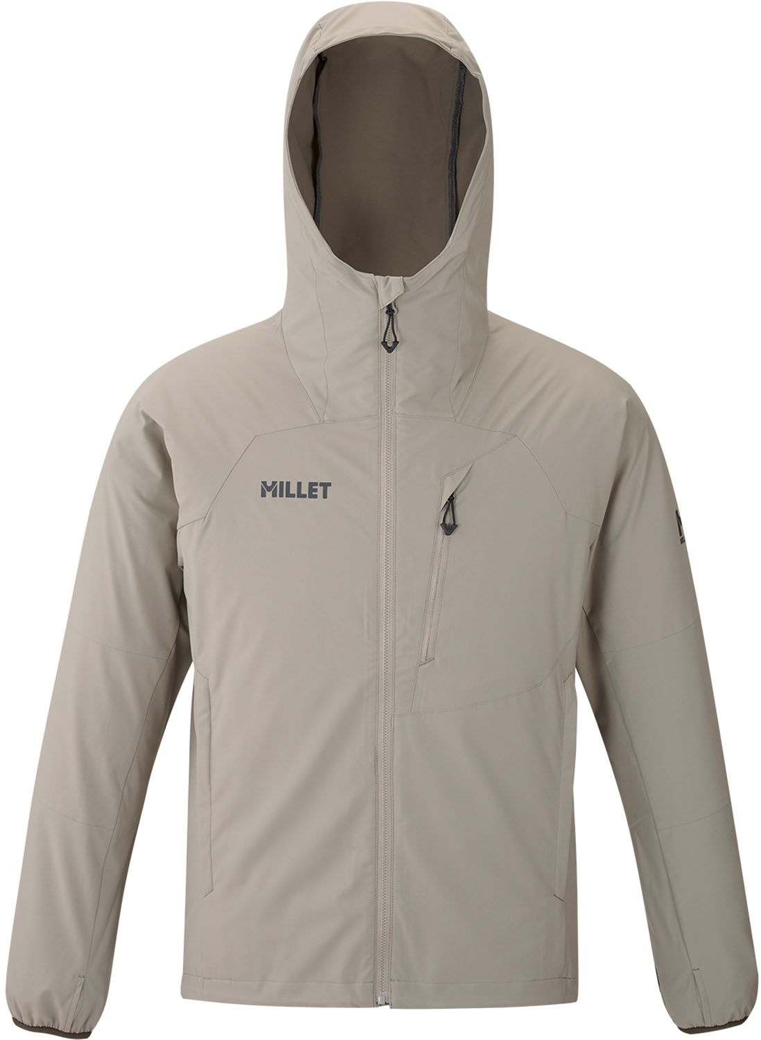 ミレー MILLET アウトドア ビオナセ ジャケット ストレッチ 防風 はっ水 ソフトシェル フルジップ 登山 ハイキング トレッキング ストレッチ デイハイク 旅行 軽量 タウンユース MIV03175 N9904 DORITE