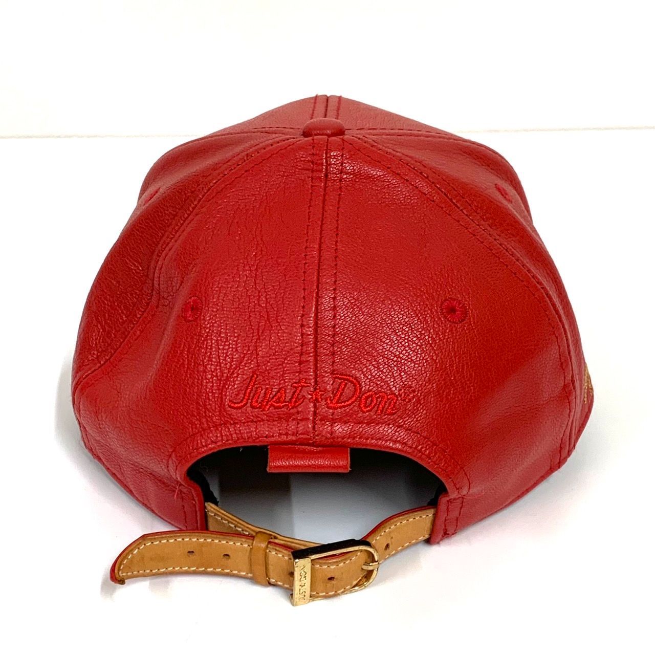 ☆エアージョーダン ジャストドン レザーキャップ 未使用品☆NIKE NIKE×JUST DON】エアジョーダン×ジャストドンレザーキャップ