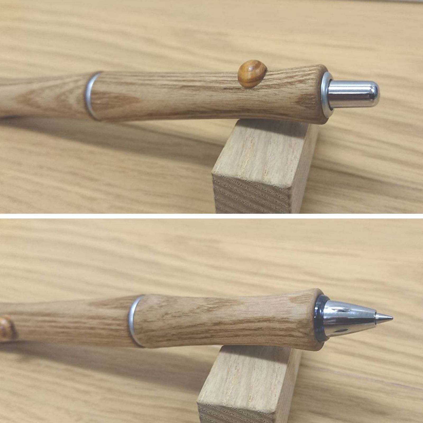 木軸ボールペン DR-オーク T-2 ボールペン （茶色系） 限定販売 木製 