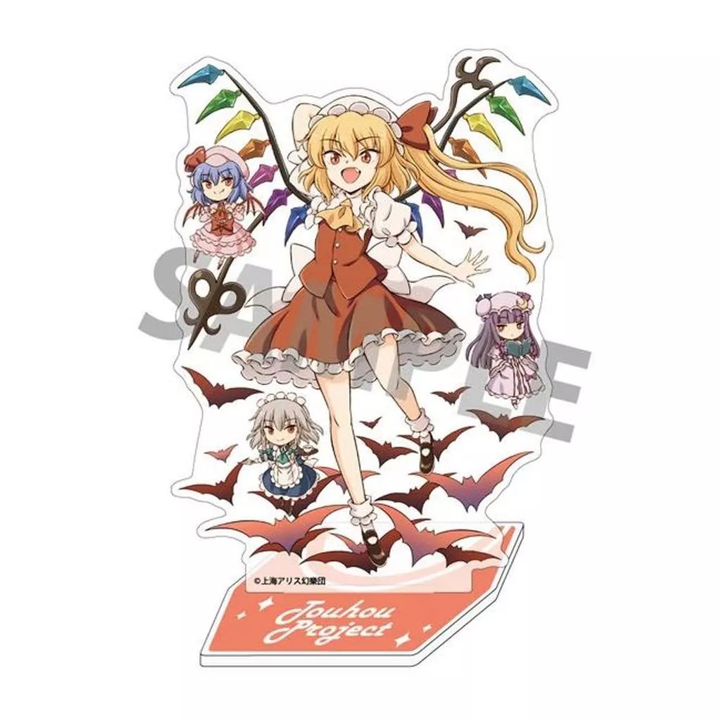 品質保証，HOT 【新品】アクリルスタンド・アクリルパネル 36.フランドール・スカーレット(illust.比良坂真琴) キャラクターアクリルスタンド 「東方Project」 アクリルスタンド
