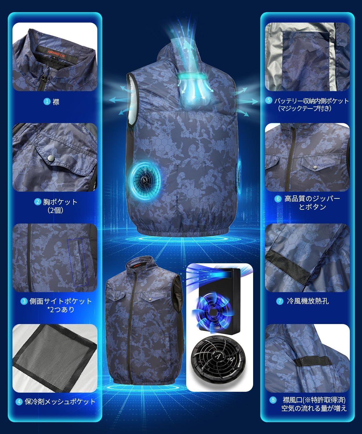 ファンバッテリーセットUPF50