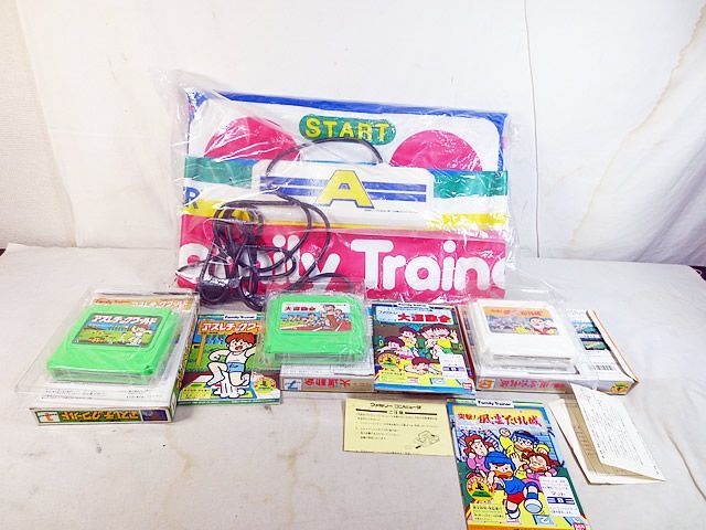 任天堂 - 美品　FC　ファミコン　アスレチックワールド 風雲たけし城　セット 美品 ファミコン ファミリートレーナー マットコントローラー
