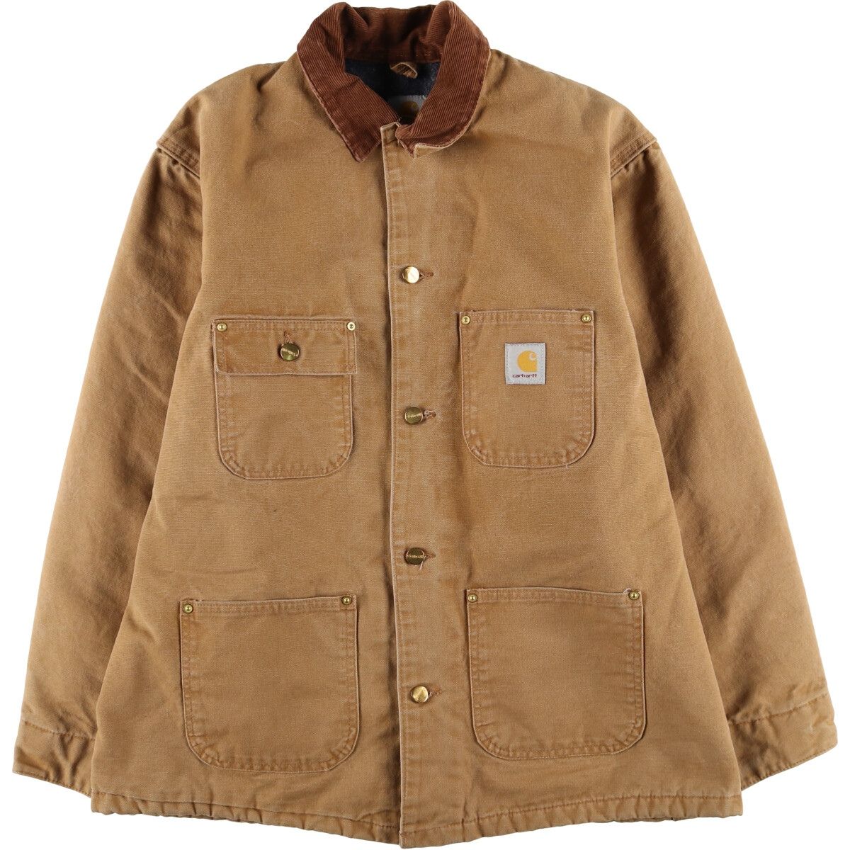 古着 カーハート Carhartt ミシガンチョアコート ダックカバーオール メンズXL相当/eaa498582
