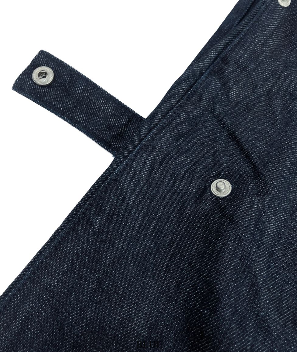 [COSYHARU公式]non-fade bermuda snap denim pants COSYHARU コシハル 公式]色落ちしないバミューダスナップデニム