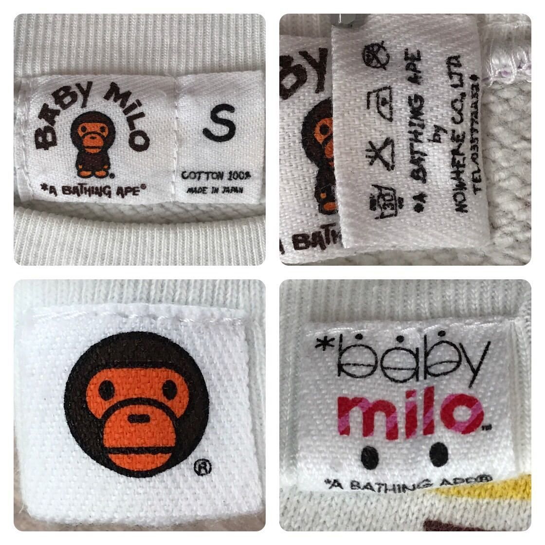 マイロ マルチカモ 半袖 スウェット Sサイズ a bathing ape BAPE 