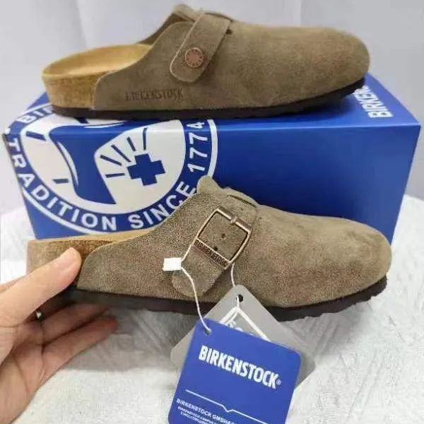 ビルケンシュトック BIRKENSTOCK ボストン レザーサンダル ソフトフットベッド レギュラーフィット Boston スエードミュール レディース メンズ ビ ルケン シュトック スエード ラウンドトゥ スライドバックル  X-109