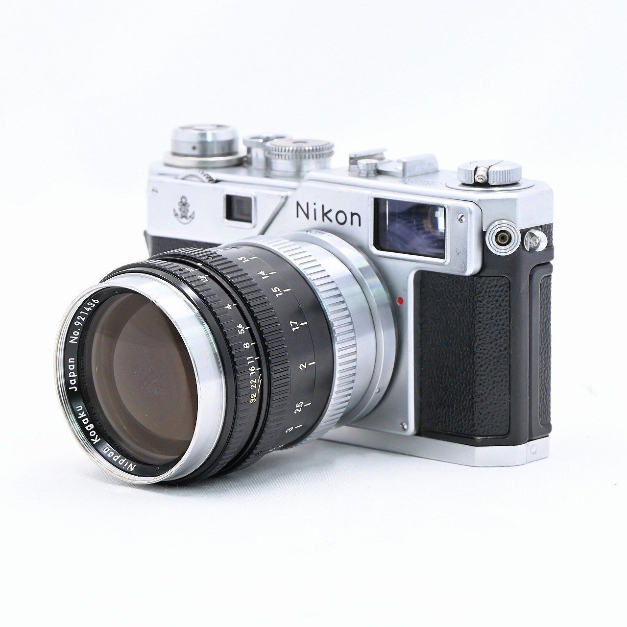 ニコン Nikon S3 海上自衛隊仕様 レンズセット 50mm F1.4 + 105mm F2.5 + 135mm フィルムカメラ【中古】