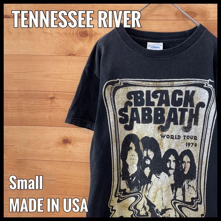 TENNESSEERIVER】USA製 ブラックサバス バンドTシャツ 古着 - メルカリ