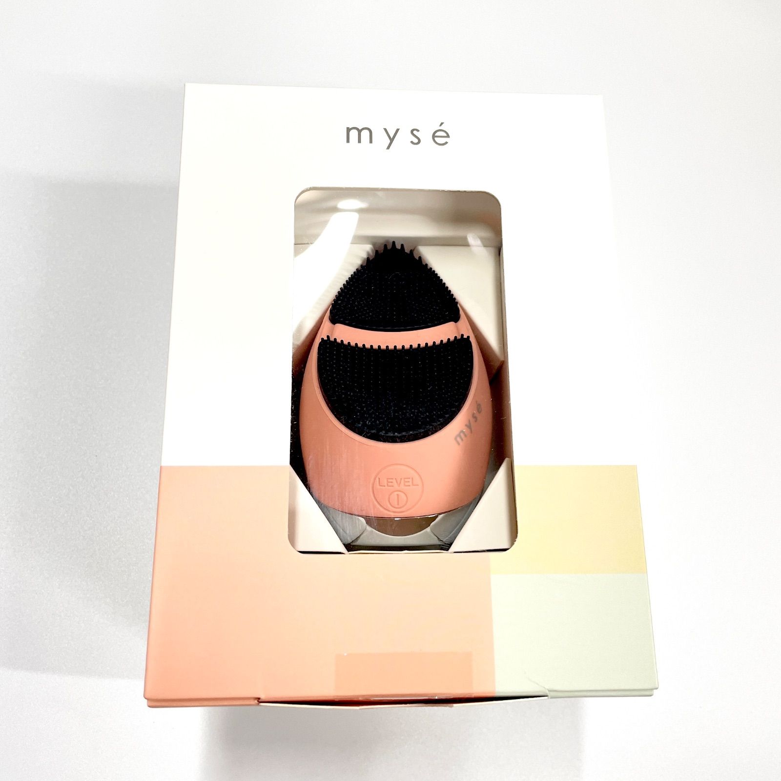 mysēミーゼ クレンズリフト プラス 洗顔ブラシ×EMS美顔器MS-71P ピンク Aランク 423