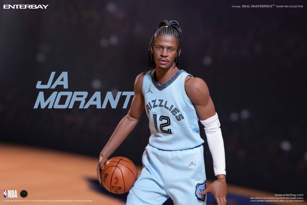 ENTERBAY RM-1091 メンフィス・グリズリーズ ジャ・モラント ENTERBAY 1/6 Real Masterpiece NBA メンフィス・グリズリーズ