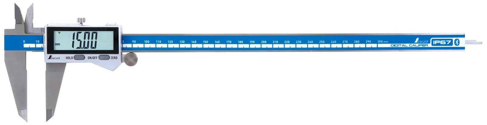 防塵防水 データ転送機能付_300mm シンワ測定 Shinwa Sokutei デジタルノギス 大文字2 300mm 防塵防水データ転送機能付 19819 WWW_NOITHATQUANGTHANH_NET