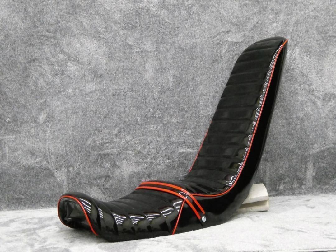 ＺＲＸ４００　黒赤エナ　６０ｃｍ　三段シート/ブラック 補強入り ZRX400 黒赤エナ 60cm 三段シート/ブラック 補強入り 3段