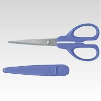 まとめ はさみ クラウン セパレ ＥＣＯ５ キャップ付 ブルー CR-HS2165-BL 4953349058439 ●刃渡り ６５ｍｍ 1本 ×40セット