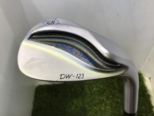 中古】 キャスコ Dolphin Wedge DW-123 シルバー 58° ウェッジ
