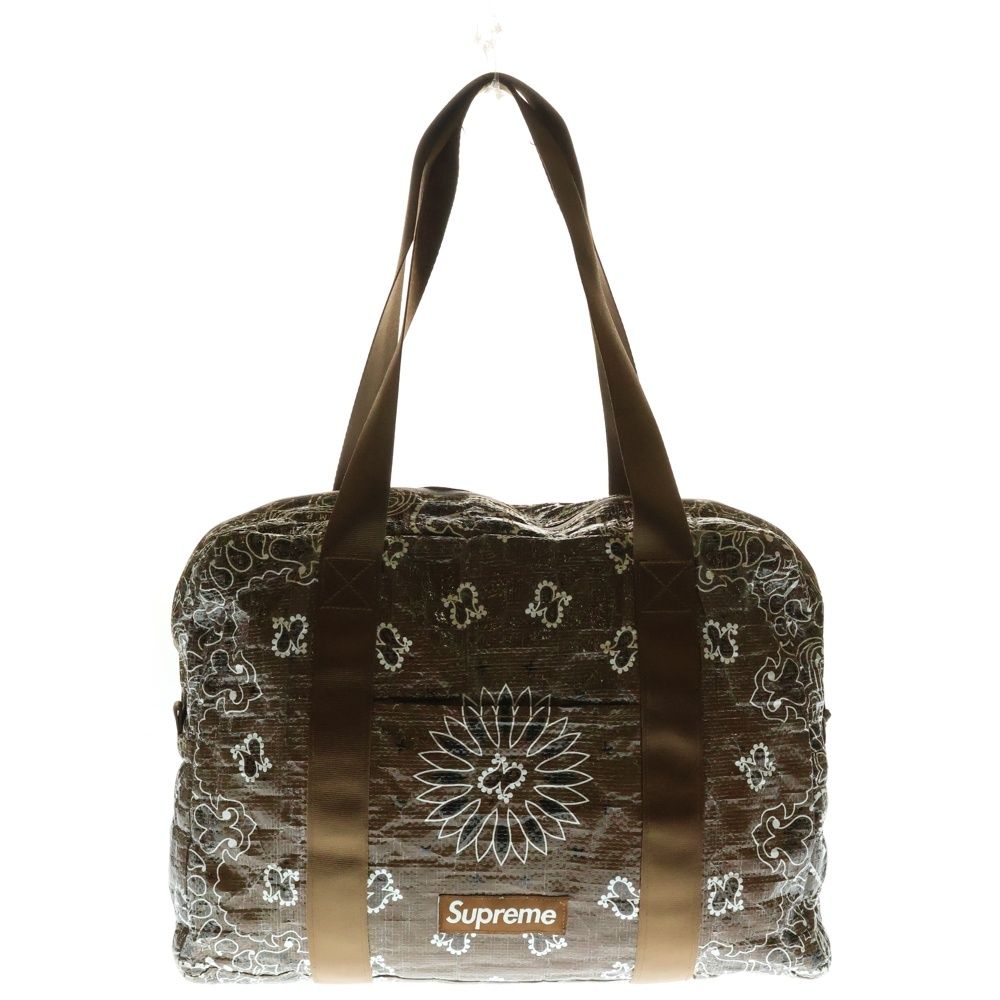SUPREME 高品質 (シュプリーム) 21SS Bandana Tarp Duffle Bag