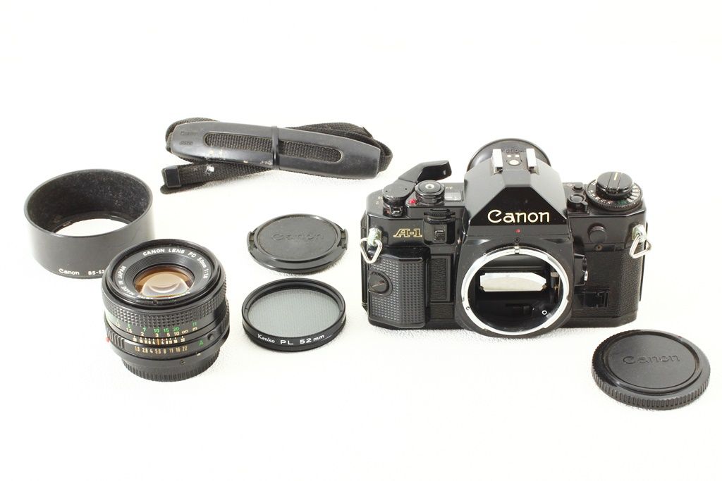 あ*き様 Canon カメラ　レンズ　キャノン　ジャンク品 同梱歓迎】ジャンク□キヤノン Canon A-1 + NEW FD 50mm F1.8□