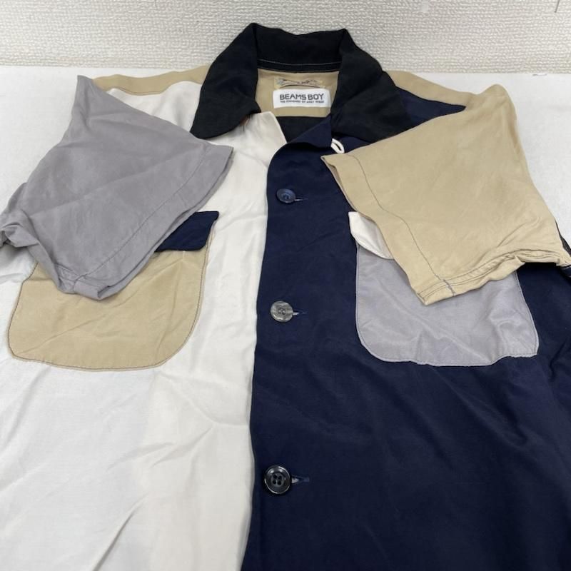D221213 BEAMS BOY × STYLE EYES ボーリングシャツ BEAMS BOY（ビームス ボーイ）STYLE EYES / BOWLING L/S SHIRTS