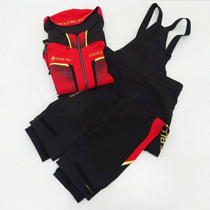 三重店 シマノ リミテッドプロ ゴアテックス レインスーツ ファイアブラッド SHIMANO FIRE BLOOD GORE TEX 釣り フィッシング ウェア 089-C078