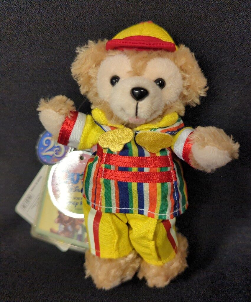 東京ディズニーシー ぬいぐるみバッジ TDR25周年 キャスト