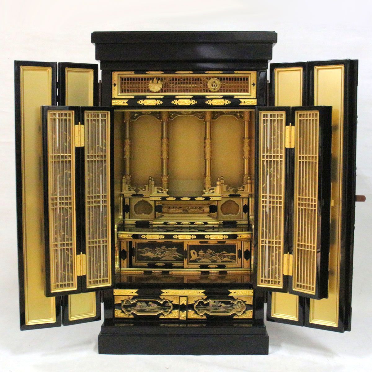 小型金仏壇 全高85cm 供養 仏具 仏教美術