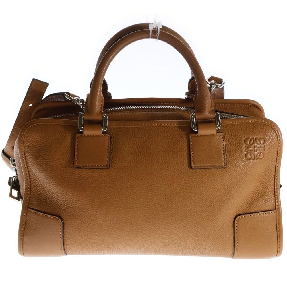 LOEWE (ロエベ) アナグラム アマソナ28 2WAY レザーハンドバッグ