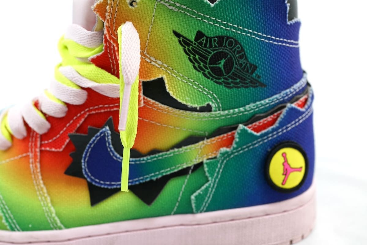 J Balvin Nike Air Jordan 1 High OG Rainbow J バルビン ナイキ エア ...