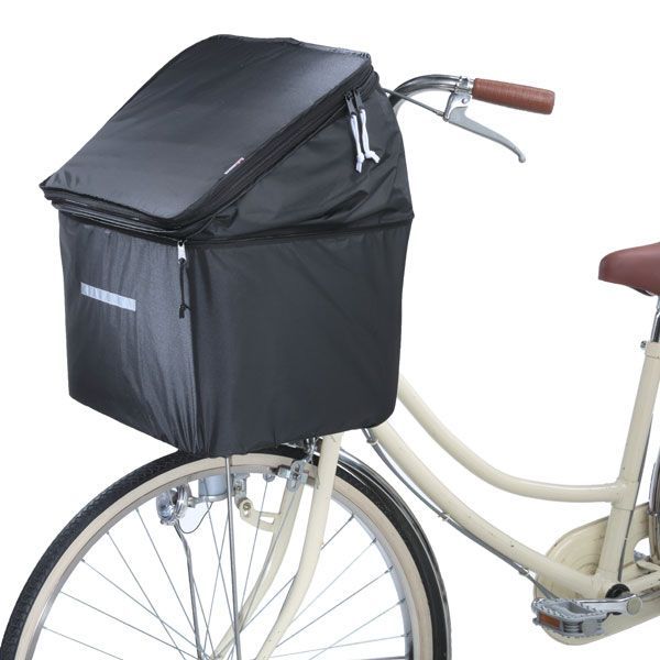 自転車 前カゴカバー 2段式 防水 ワイド おしゃれ かわいい 電動自転車 雨雪 買い物 川住製作所 KW770 メルカリShops エクストラワイドサイズ:無地ネイビー×バードフラワー柄バスケットカバー 前かごカバー 撥水 防水 自転車カバー 自転車前かごカバー 前カゴカバー 自転車 カバー 前| 自転車前カゴカバー カゴ