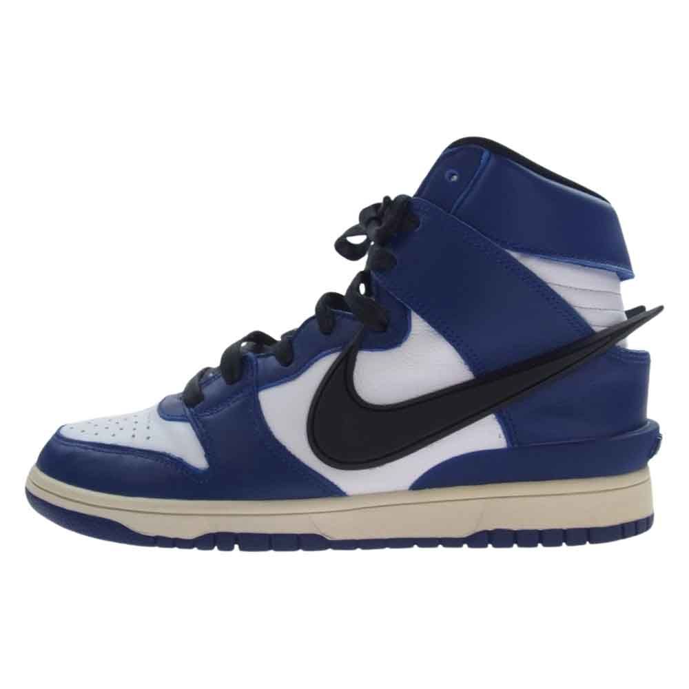 NIKE ナイキ スニーカー CU7544-400 × AMBUSH DUNK HIGH DEEP ROYAL 