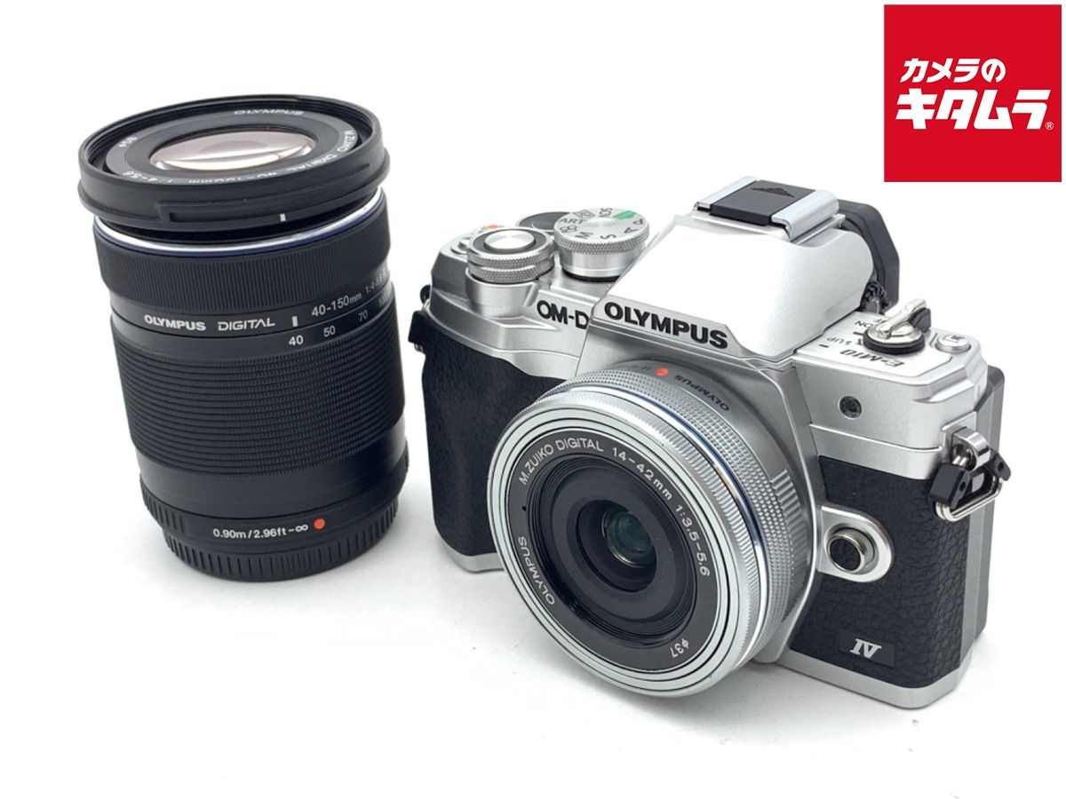 OM-D E-M10 Mark IV EZダブルズームキット [シルバー]の製品画像
