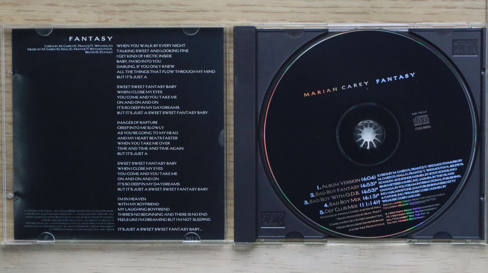 海外プロモ盤] マライア・キャリー「Miss You Most」1曲 CD