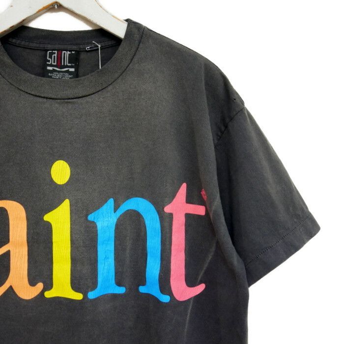 SAINT MICHAEL セントマイケル カラフルグラフィックTシャツ