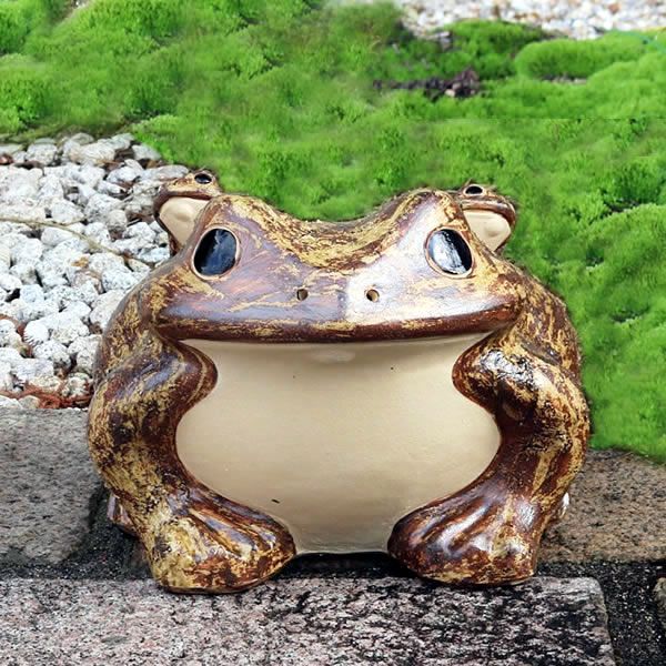 かえる 蛙 の 焼き物 カエル(20号) - 常滑焼 陶器 陶磁器 販売・通販 豊和製陶