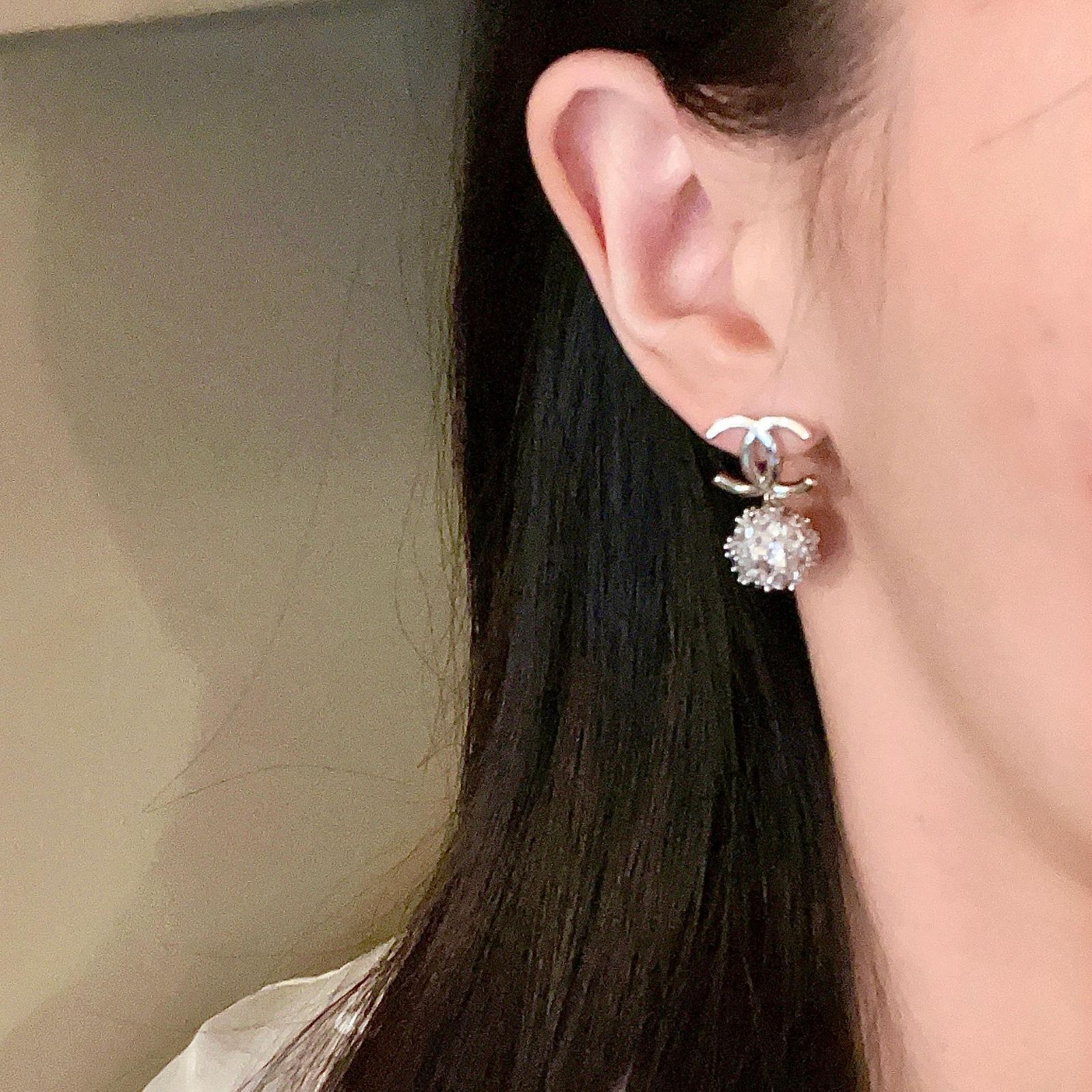 ダブルC イヤリング 今日特価】Chanel シャネル ヴィンテージ ダブル C イヤリング