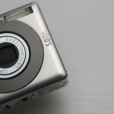 美品 IXY DIGITAL 55 シルバー 即日発送 Canon デジカメ デジタル