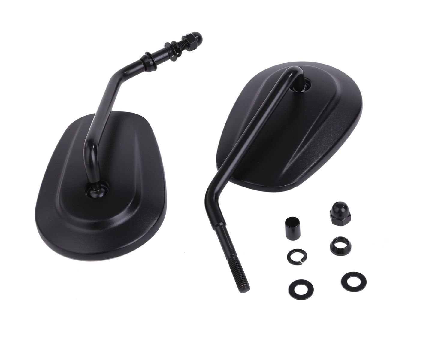 0640-0981 ハーレー 純正タイプ ミラー 左右セット メッキ⁄ スポーツ