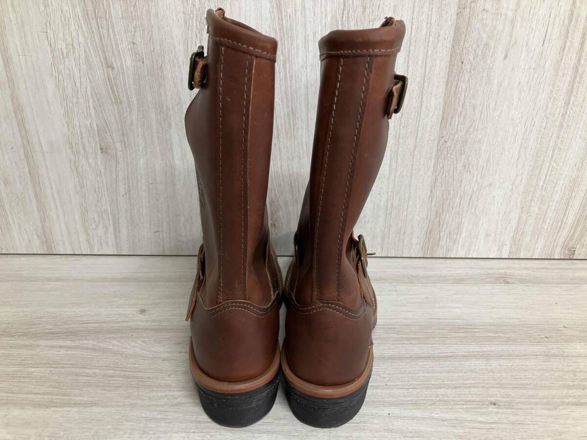 USA製 チペワ Chippewa 91066 エンジニアブーツ 5E ブラウン USA製 チペワ Chippewa 91066 エンジニアブーツ 5E ブラウン