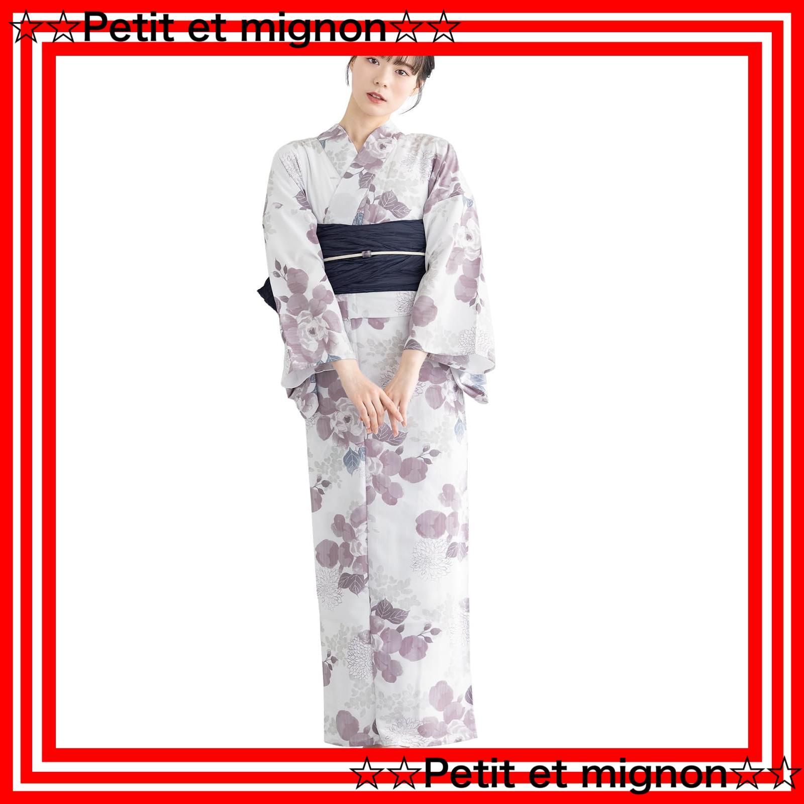 floro セット レディース 2点 浴衣 浴衣|兵児帯 ソウビエン SOUBIEN